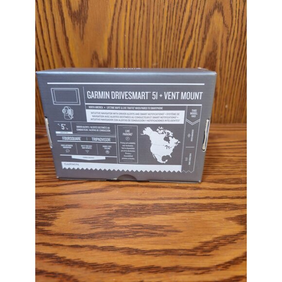 Garmin DriveSmart 51 GPS Navigator With Vent Mount - Picture 3 of 10